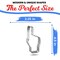 Foam Finger Cookie Cutter 4.5", CookieCutter.com, Tin Plated Steel, Handmade in the USA